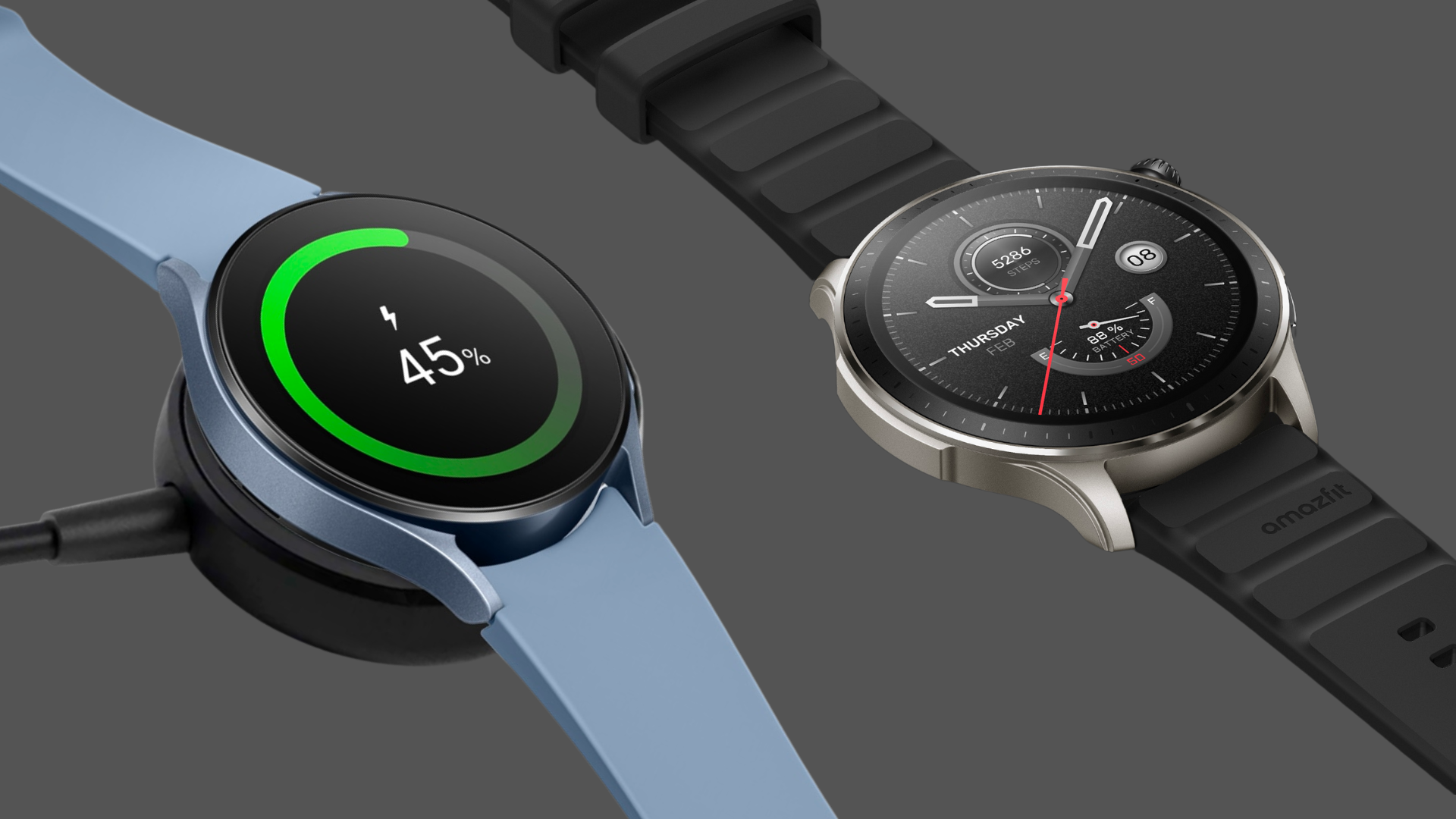 Should you buy the Galaxy Watch 5 or the Amazfit GTR 4 smartwatch?