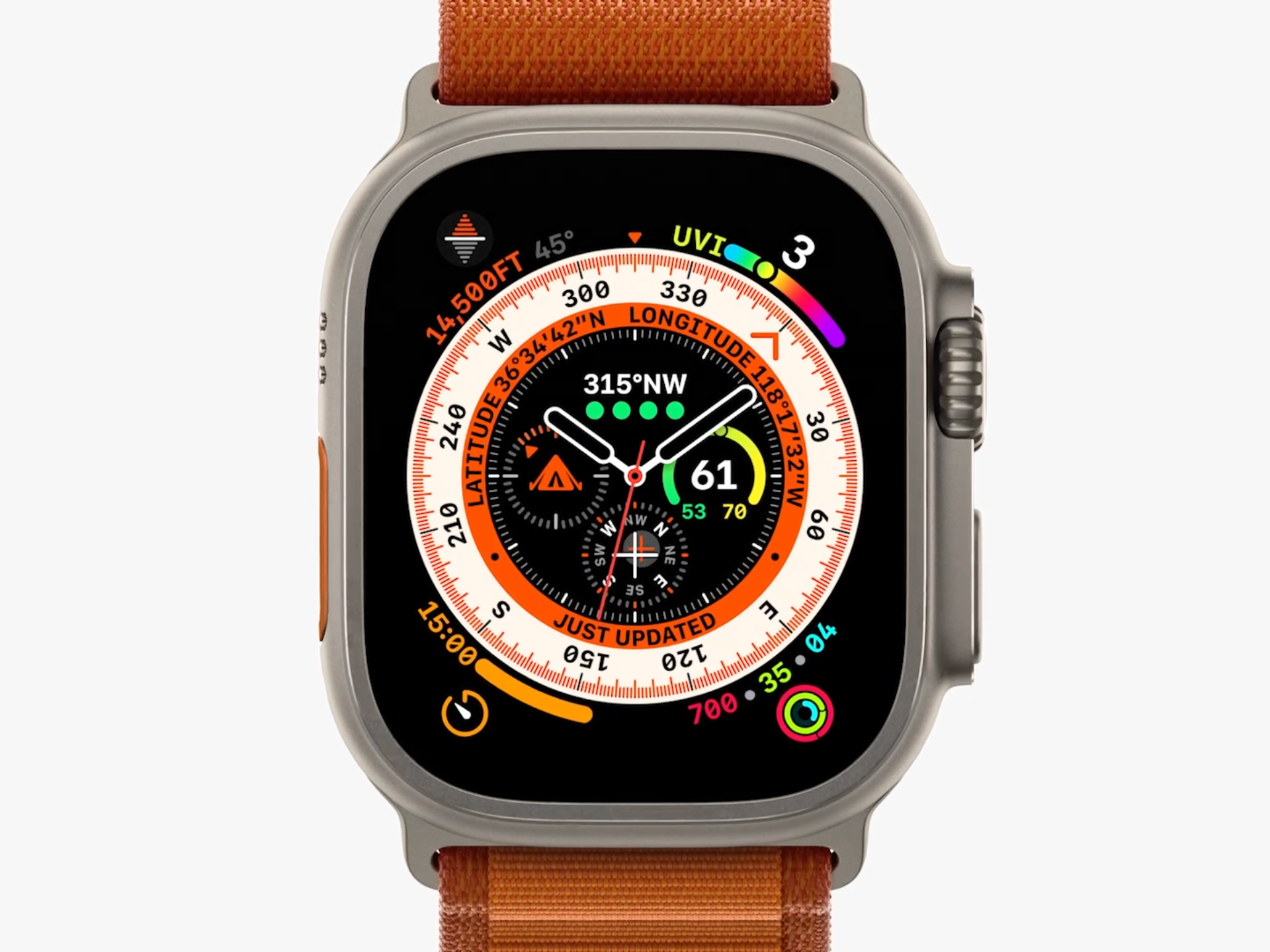 LI Apple Watch Ultra ekran 2