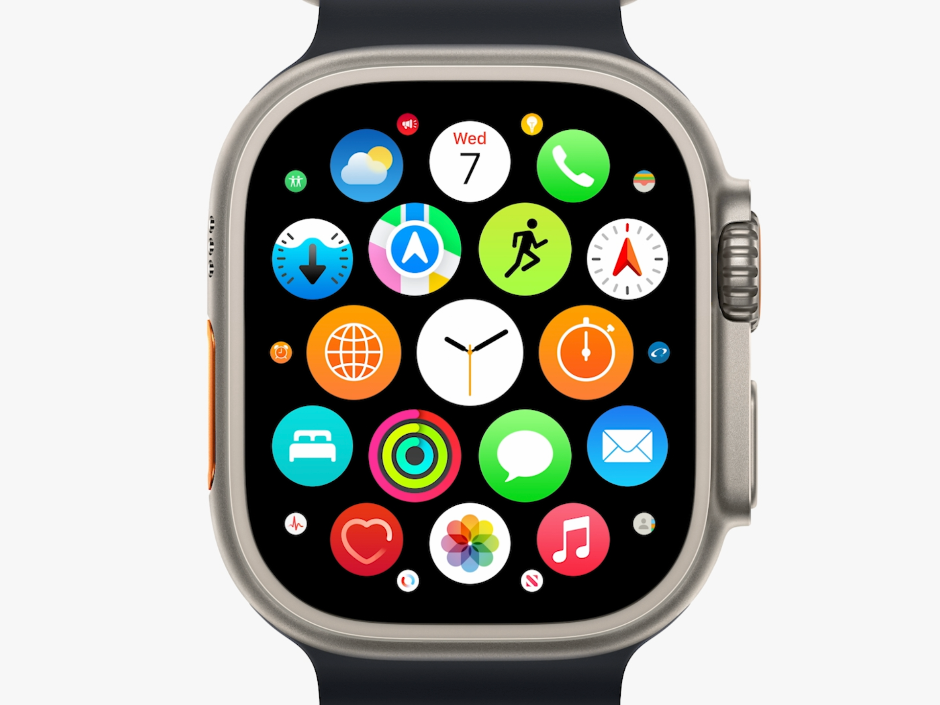 LI Apple Watch Ultra ekran