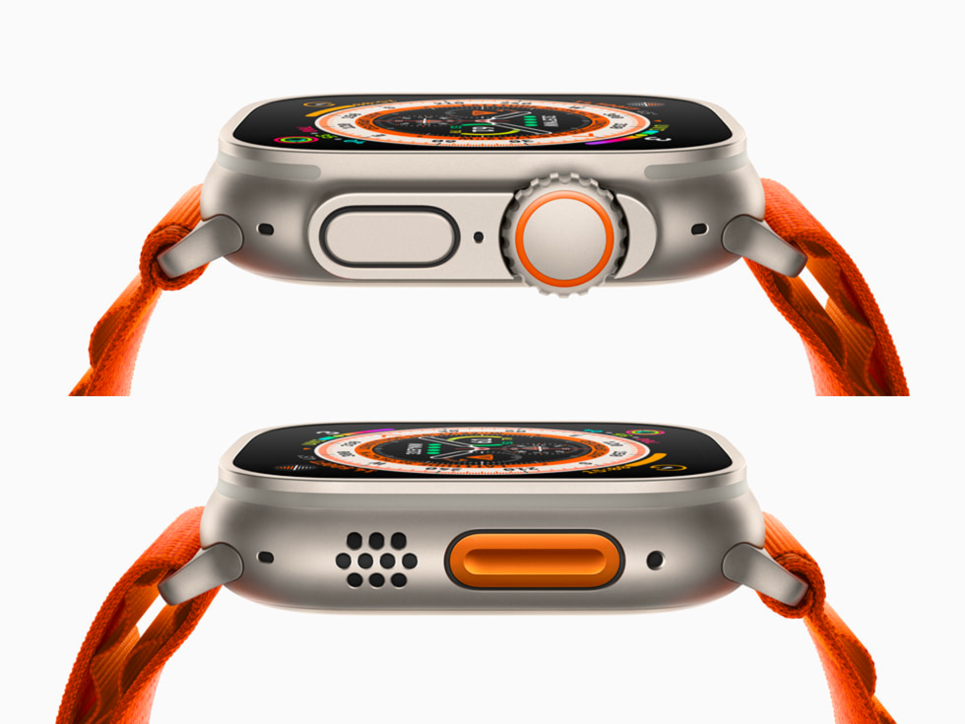 LI Apple Watch Ultra side view left and right