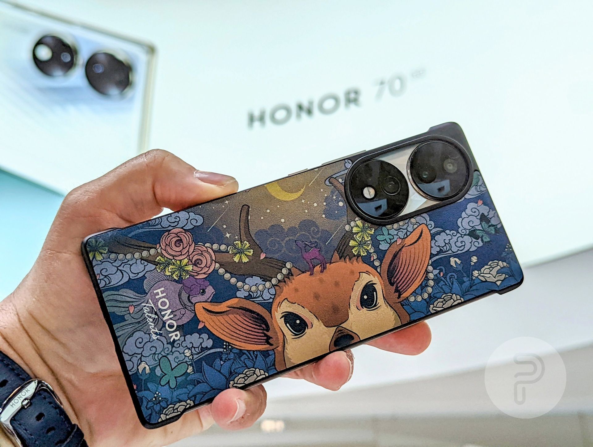 Honor 70 in Talents case