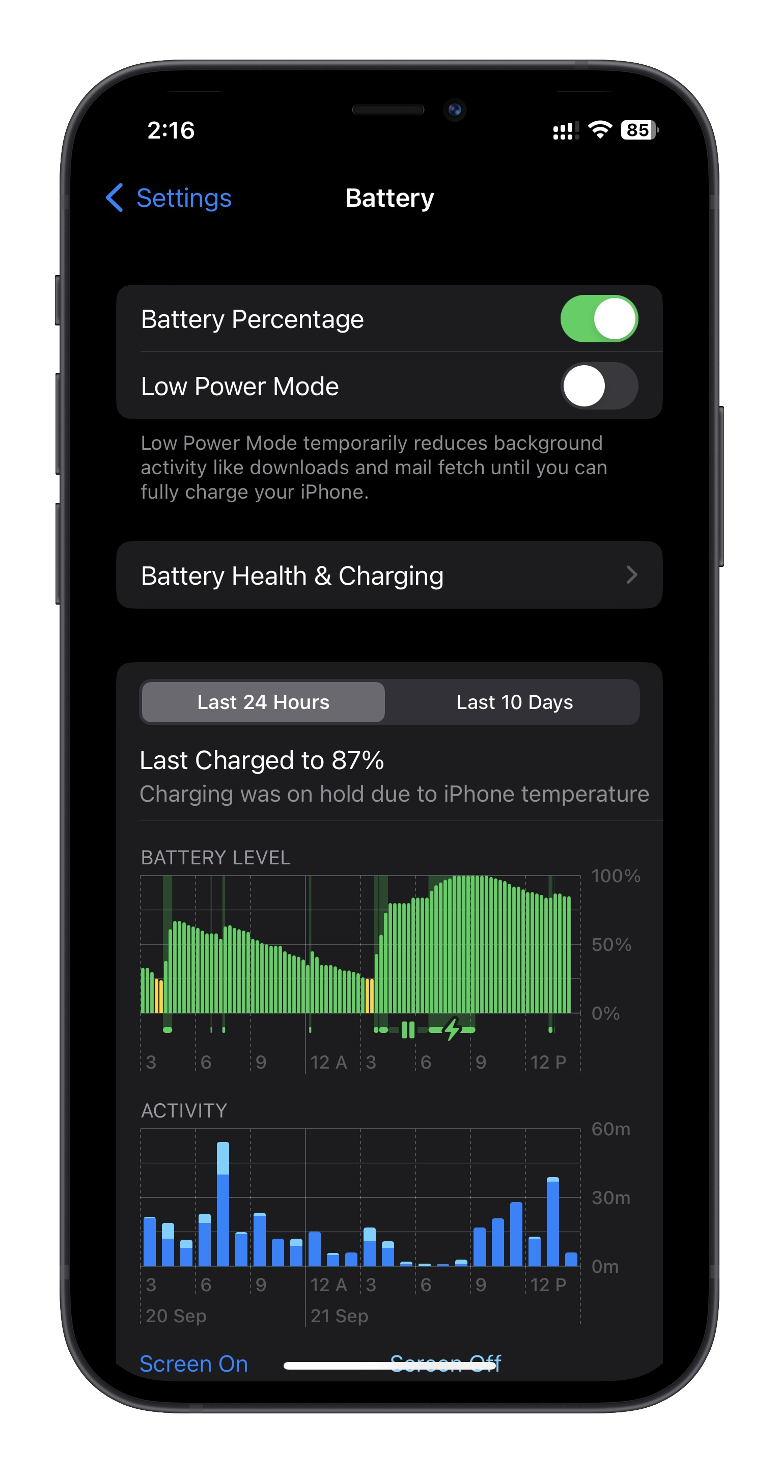 iphone 15 pro max optimized battery charging