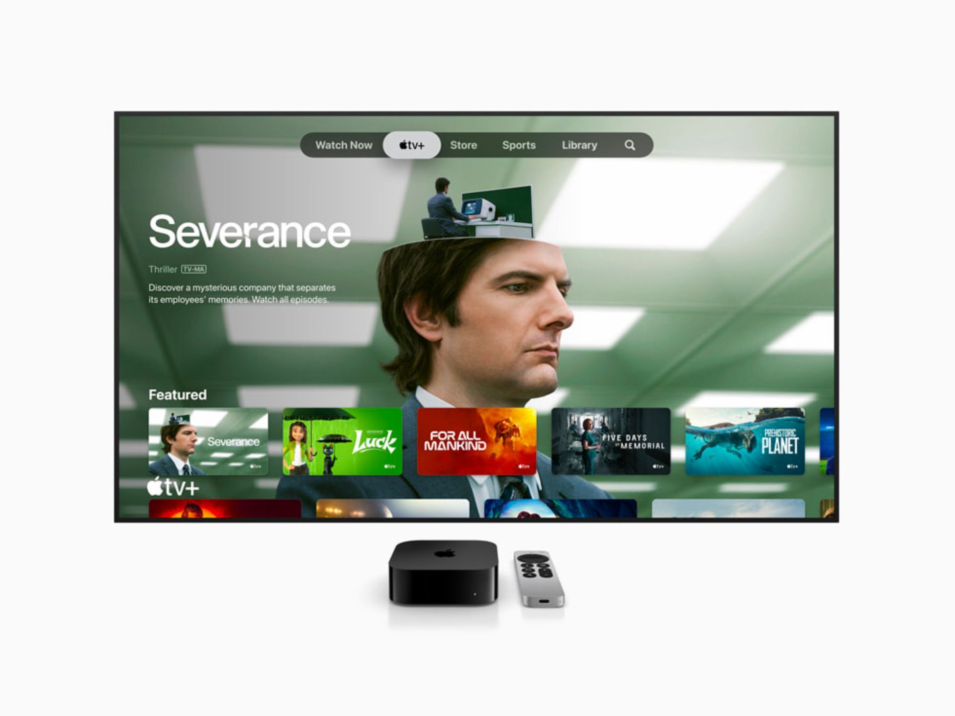 LI Apple TV 4K 3rd generation 2022 watching movies