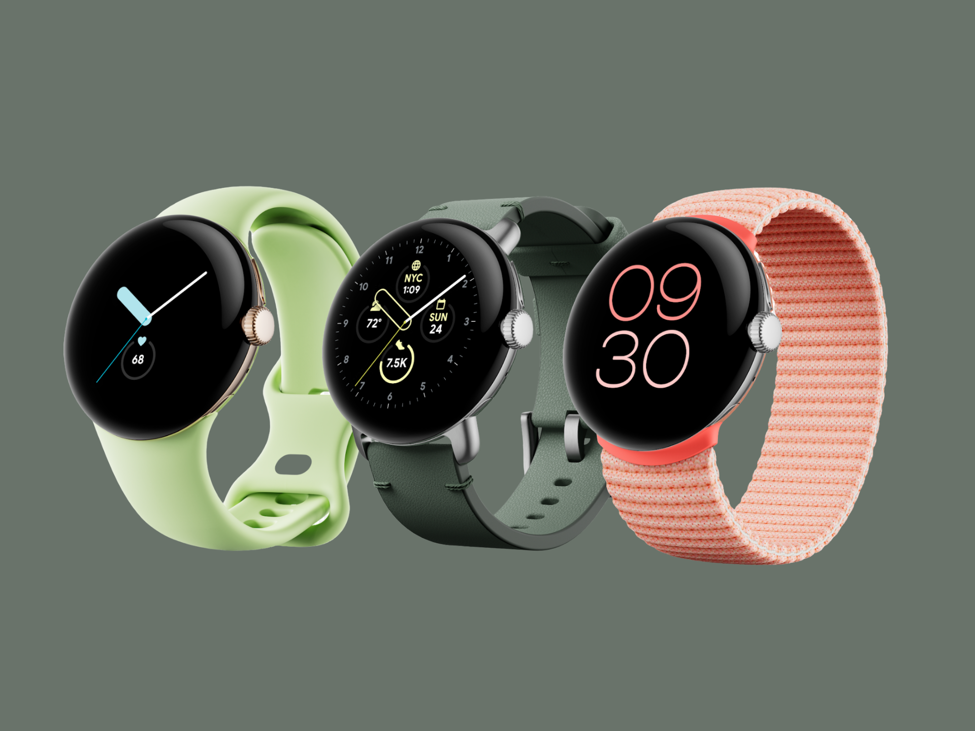 LI Google Pixel Watch first party bands