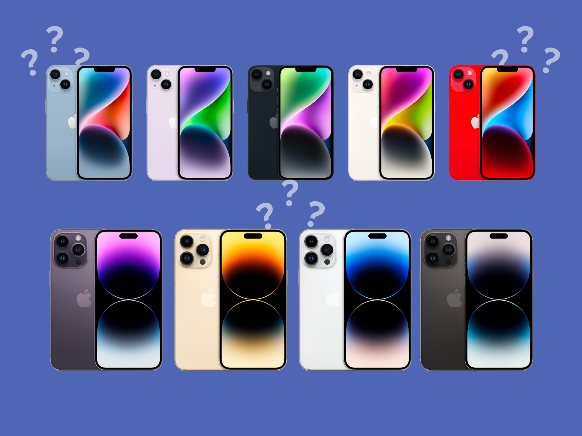 best iphone 14 series colors