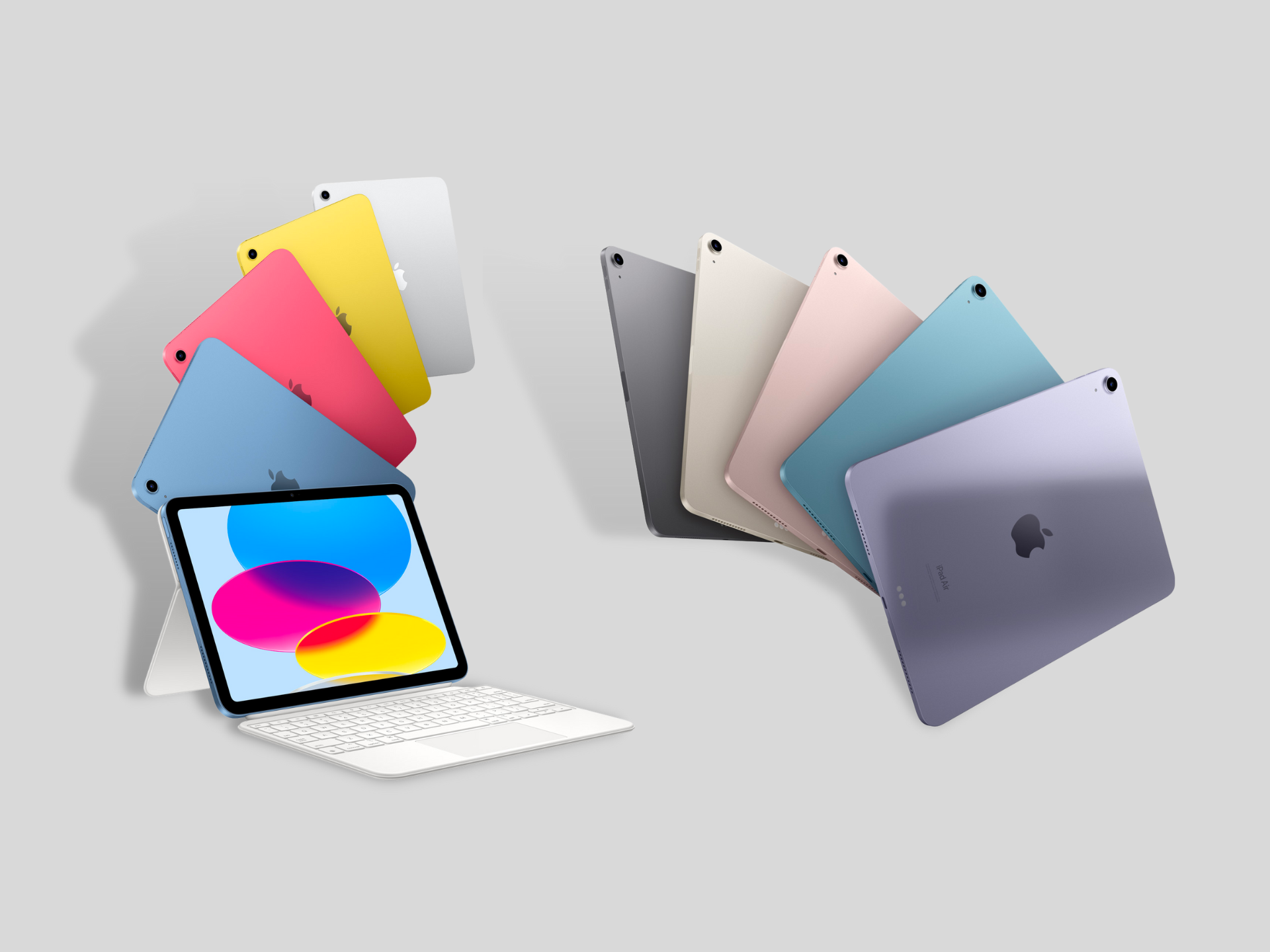LI iPad 10th generation vs iPad Air 5th generation colors