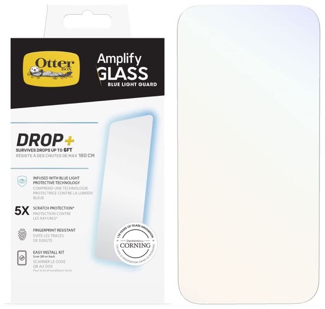PBI OtterBox Amplify Series Antimicrobial Blue Light Screen Protector