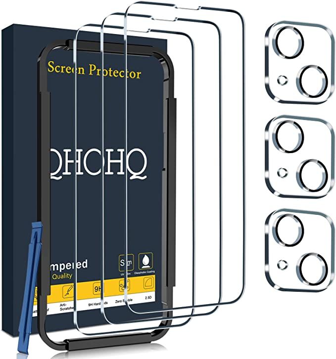 PBI QHOHQ 3 Pack Screen Protector for iPhone 14