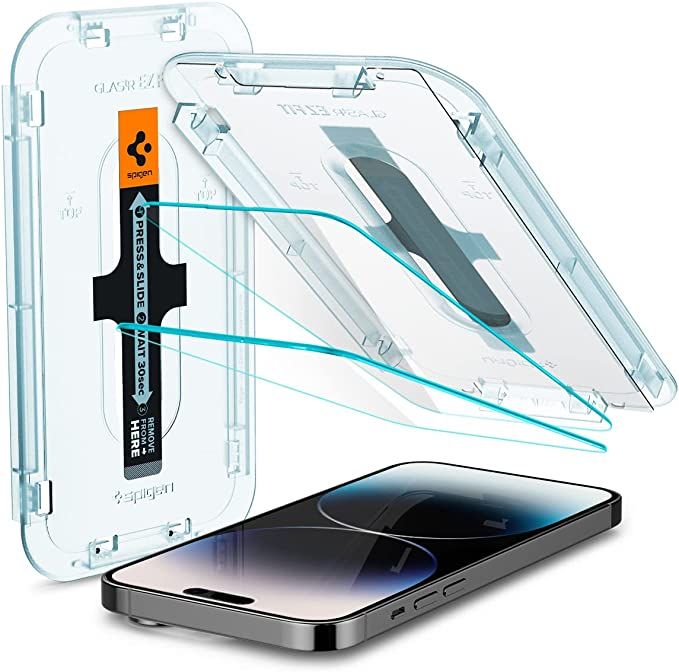 PBI Spigen Tempered Glass Screen Protector for iPhone 14 Pro