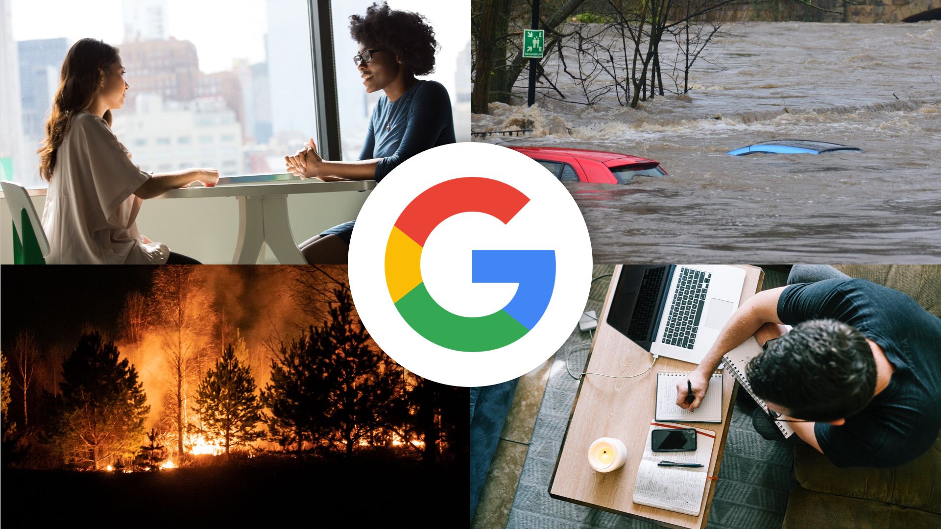 Google Wildfire Flood Konuşma Oluşturucu