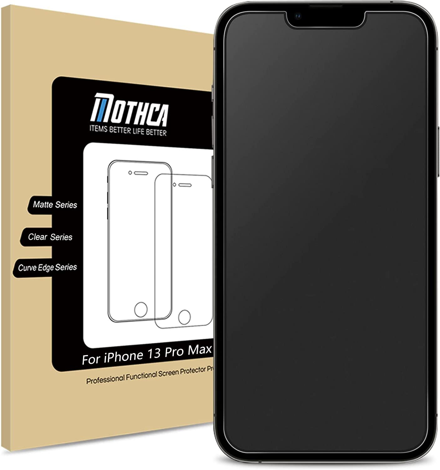 Mothca Matte Glass Screen Protector for iPhone 14 Plus PBI