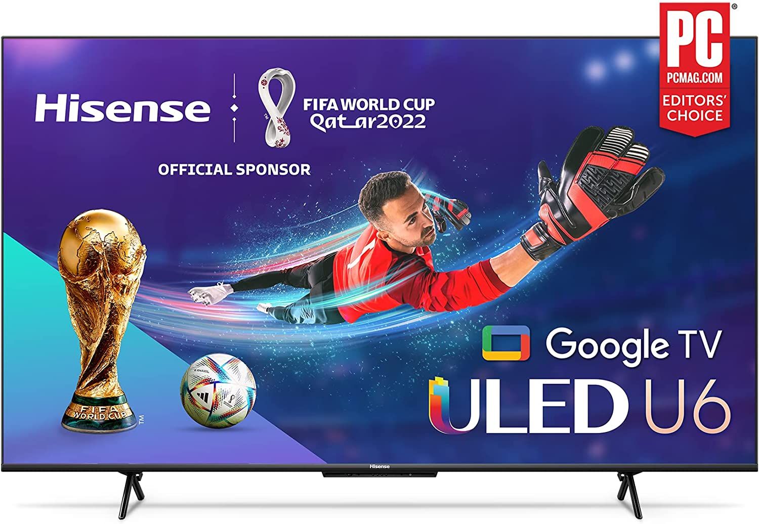 Hisense ULED 4K Premium U6H Quantum Dot Seri QLED Smart Google TV PBI