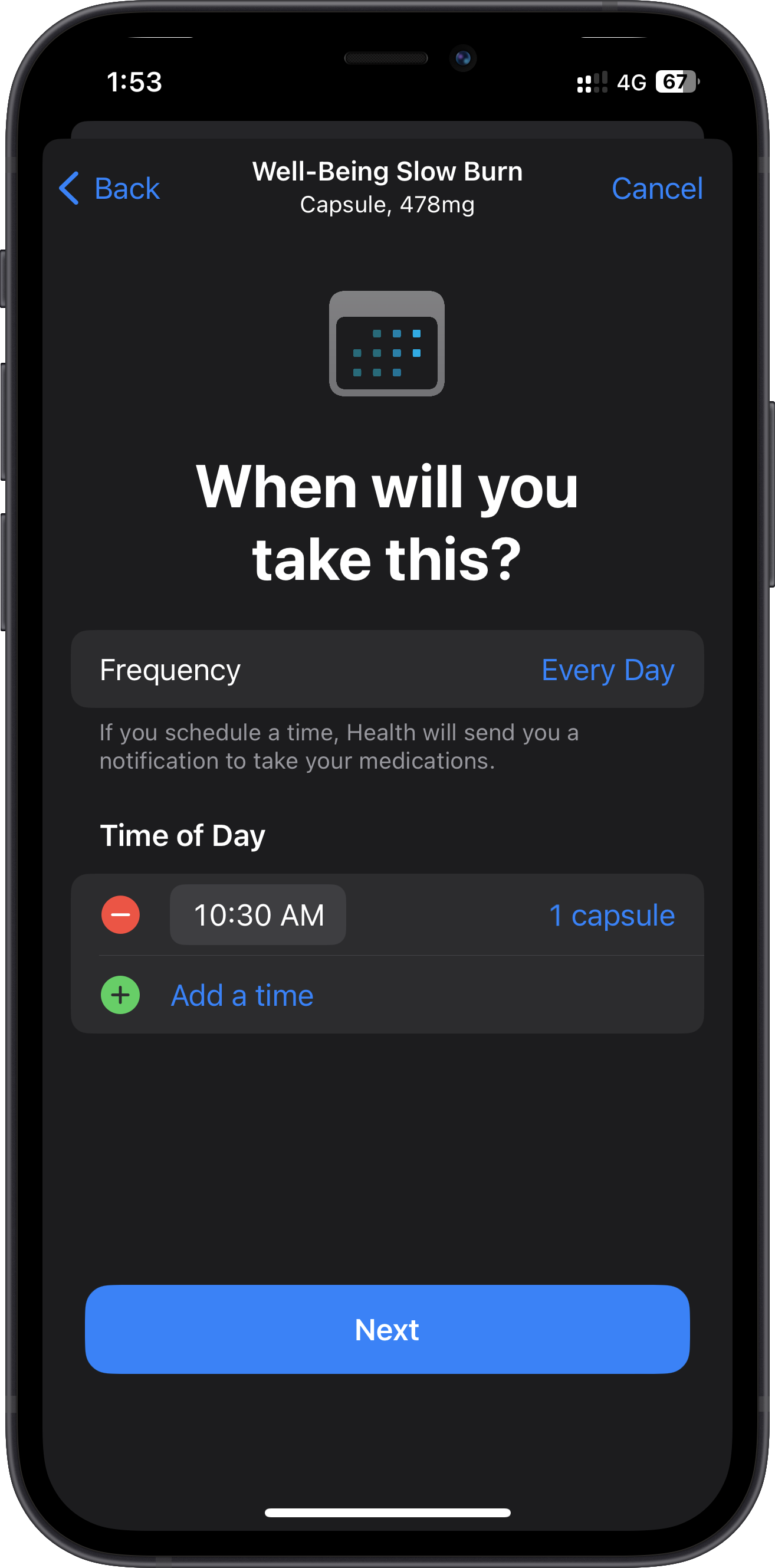 How to set up medication reminders on your iPhone