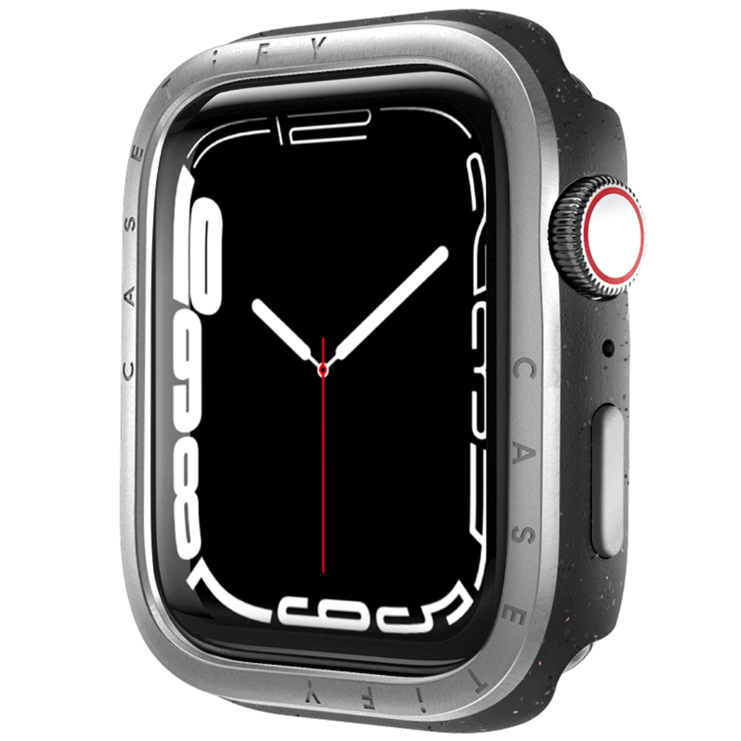 Estuche de metal a prueba de golpes Casetify para Apple Watch Series 8