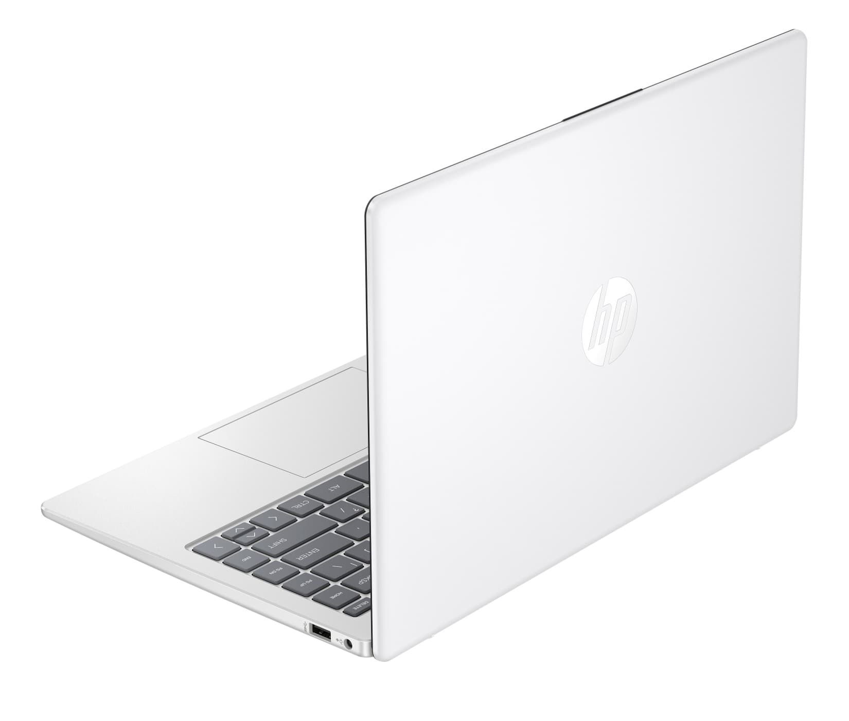 HP 14-Zoll-Laptop-PC_ DiamondWhite_RearLeft