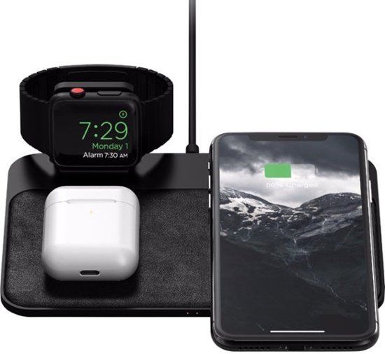 iPhone ve Apple Watch PBI için Nomad Kablosuz Şarj Pedi