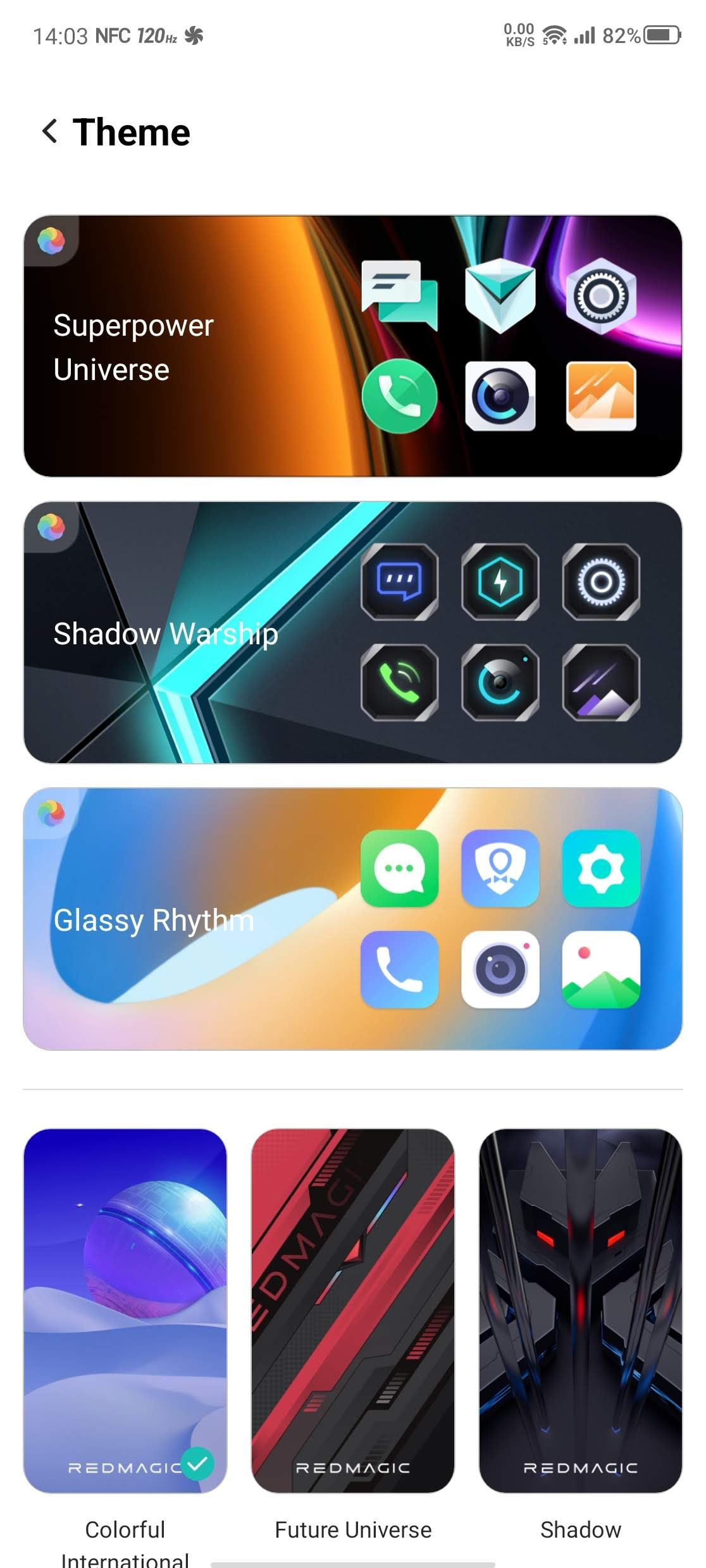 nubia REDMAGIC 8 Pro screenshots UI 12