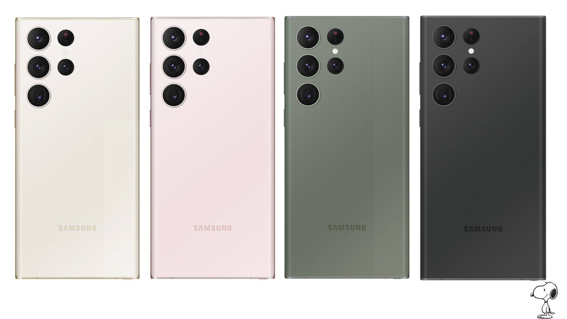 Samsung Galaxy S23 Ultra leaked colors