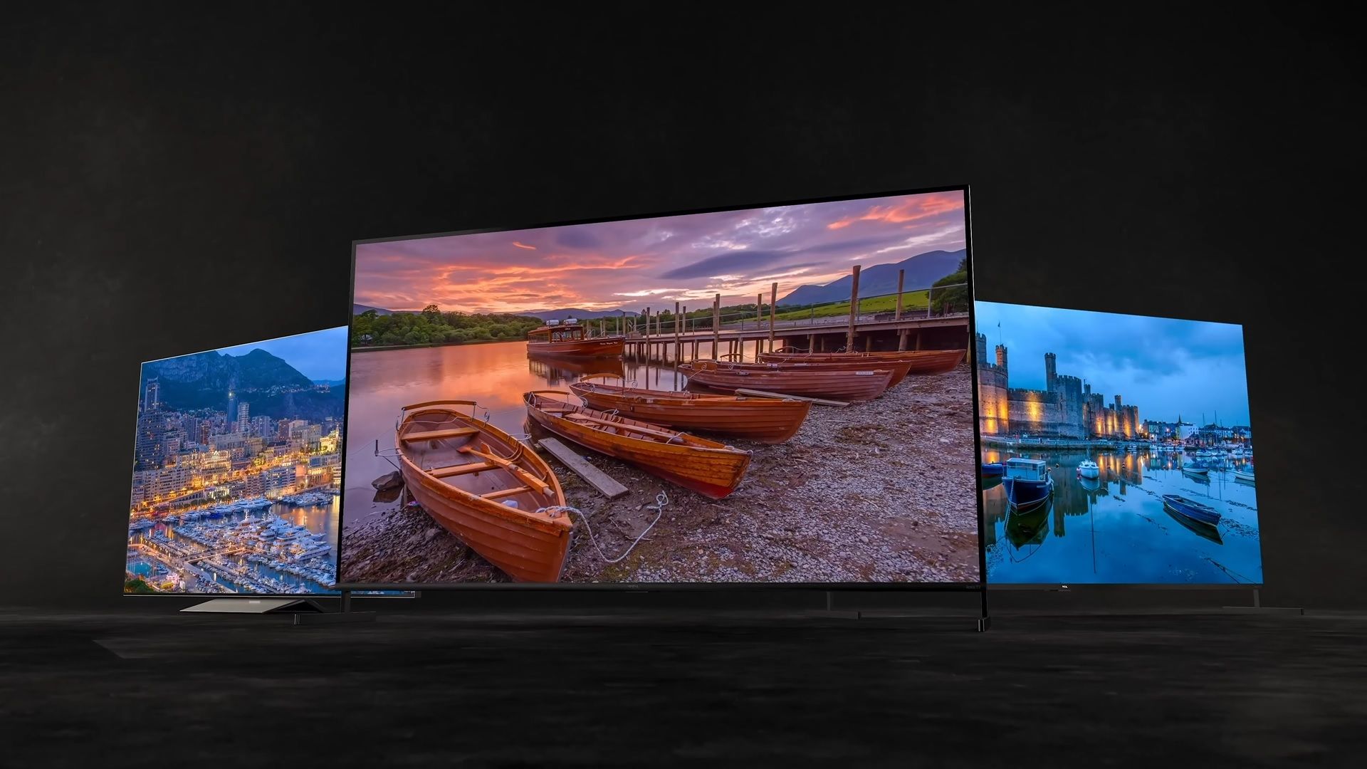 TCL 98 inç Sınıf XL Koleksiyonu 4K UHD QLED Dolby Vision HDR Akıllı Google TV Öne Çıktı