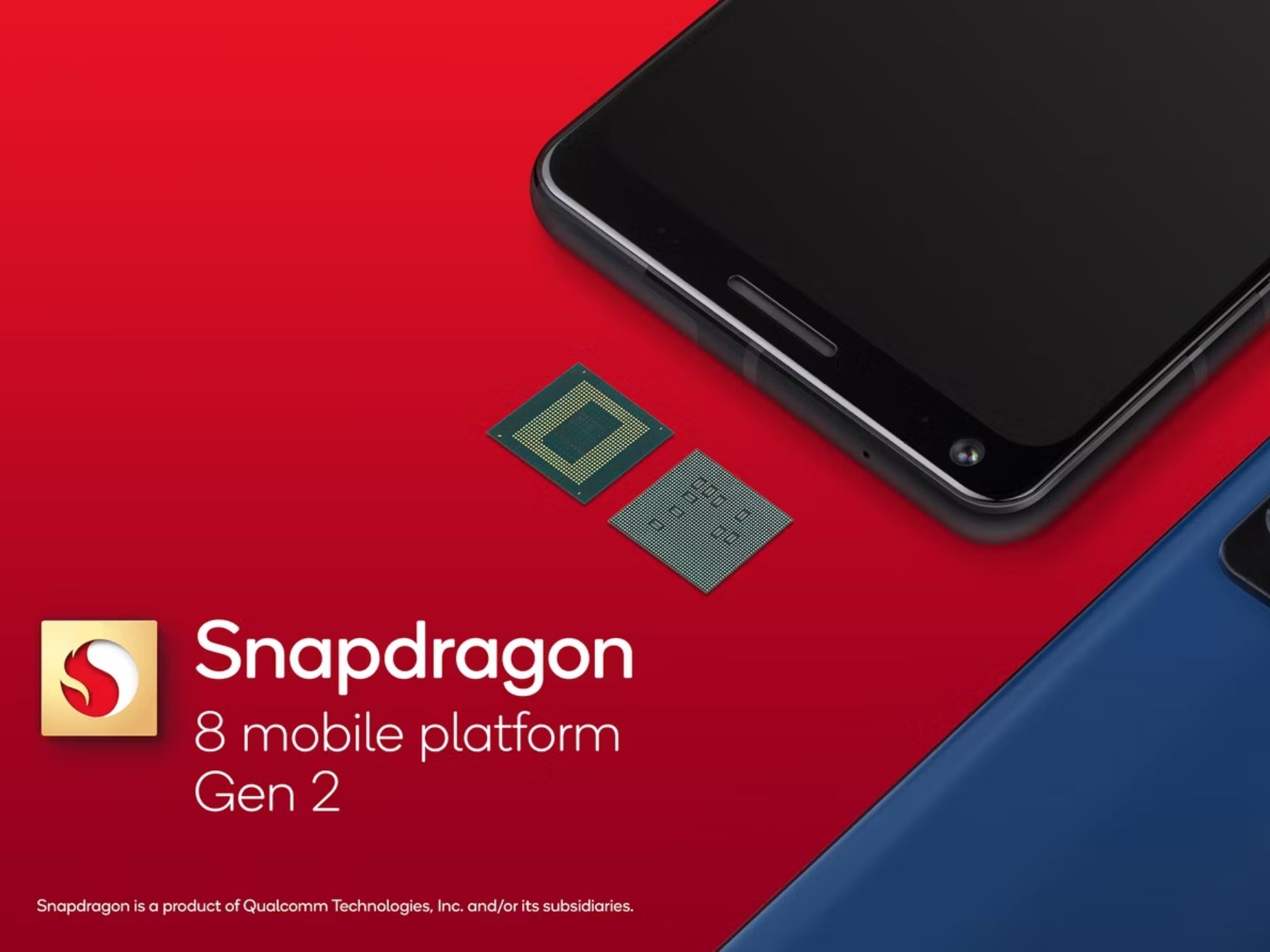 تصویر مطبوعاتی Qualcomm Snapdragon 8 Gen 2