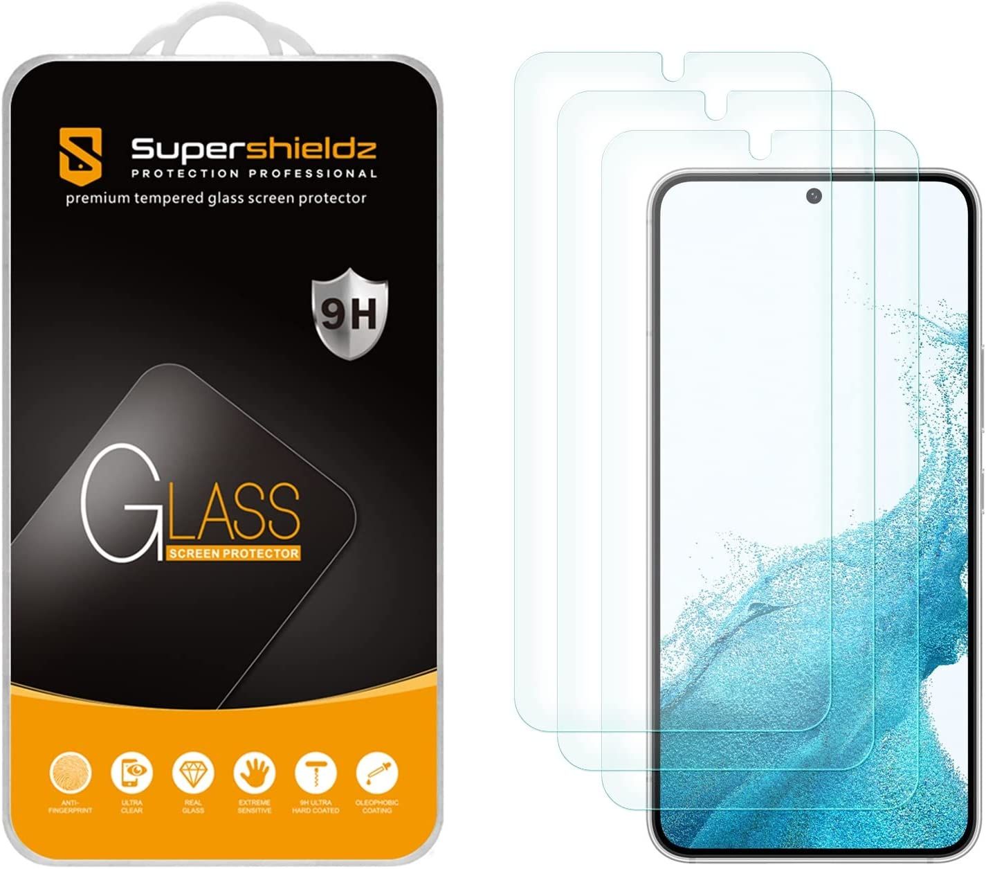 محافظ صفحه Supershieldz برای Galaxy S23