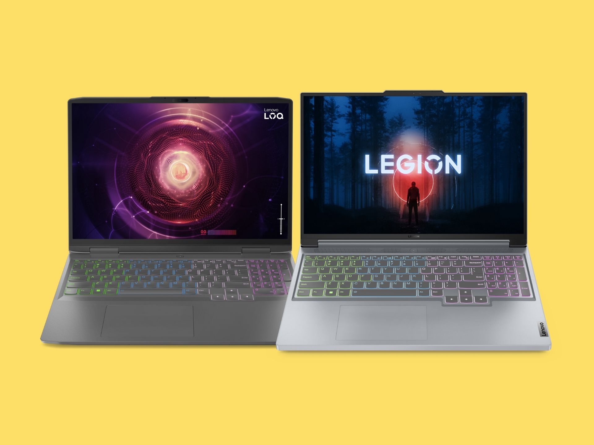 Lenovo LOQ and Legion Laptops