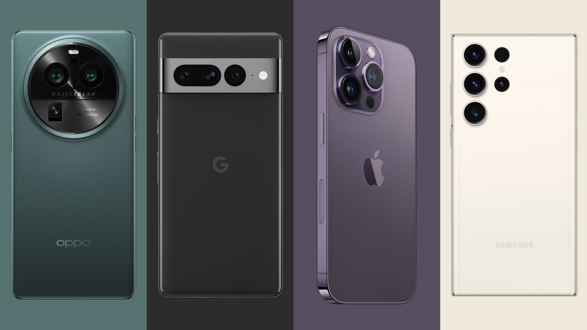 OPPO Find X6 Pro vs Pixel 7 Pro vs iPhone 14 Pro Max vs Samsung Galaxy S23 Ultra LI