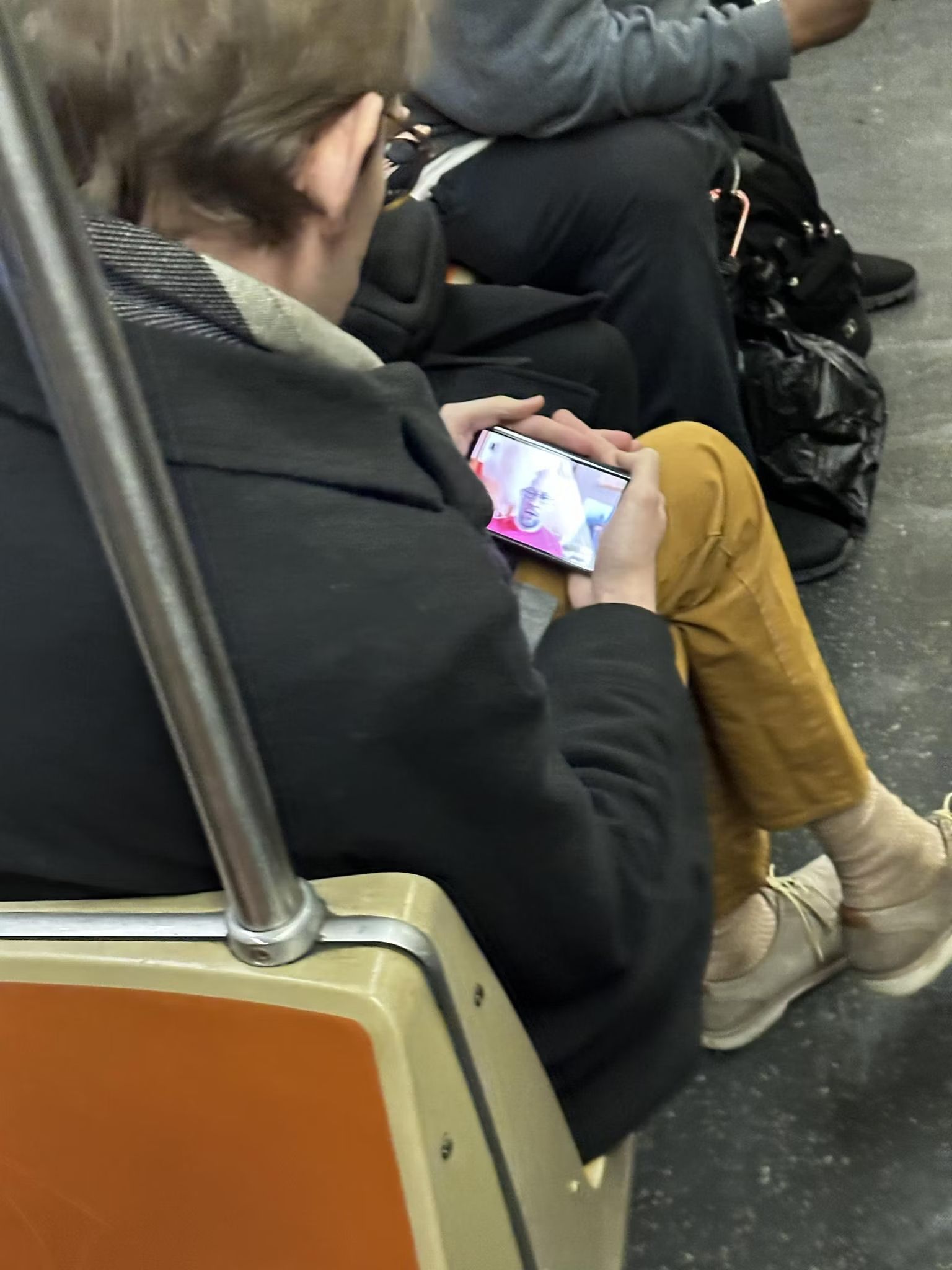 Pixel Fold Spotted on Subway