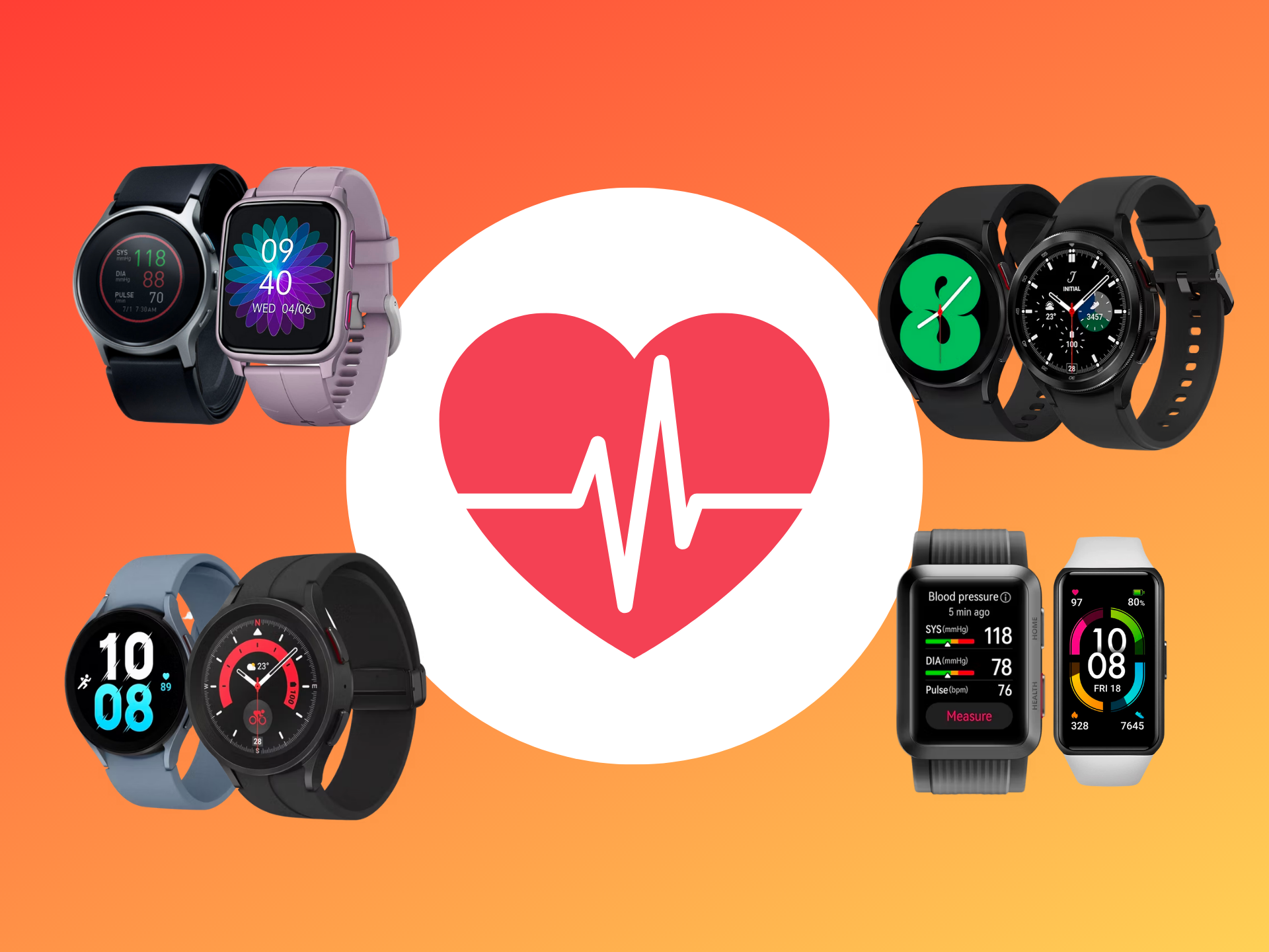 Best smartwatches for blood pressure monitoring