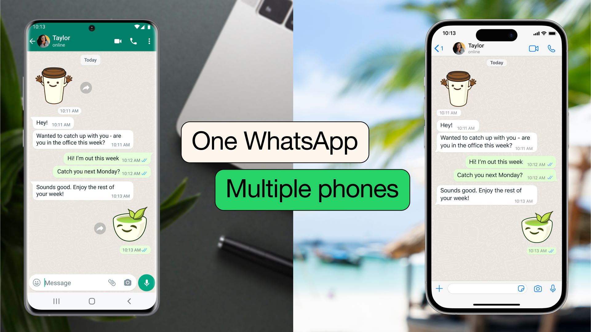 Whatsapp multiple phones with one account