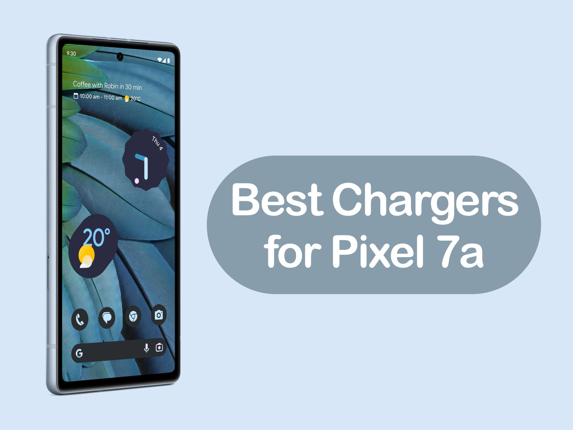Best chargers Pixel 7a LI