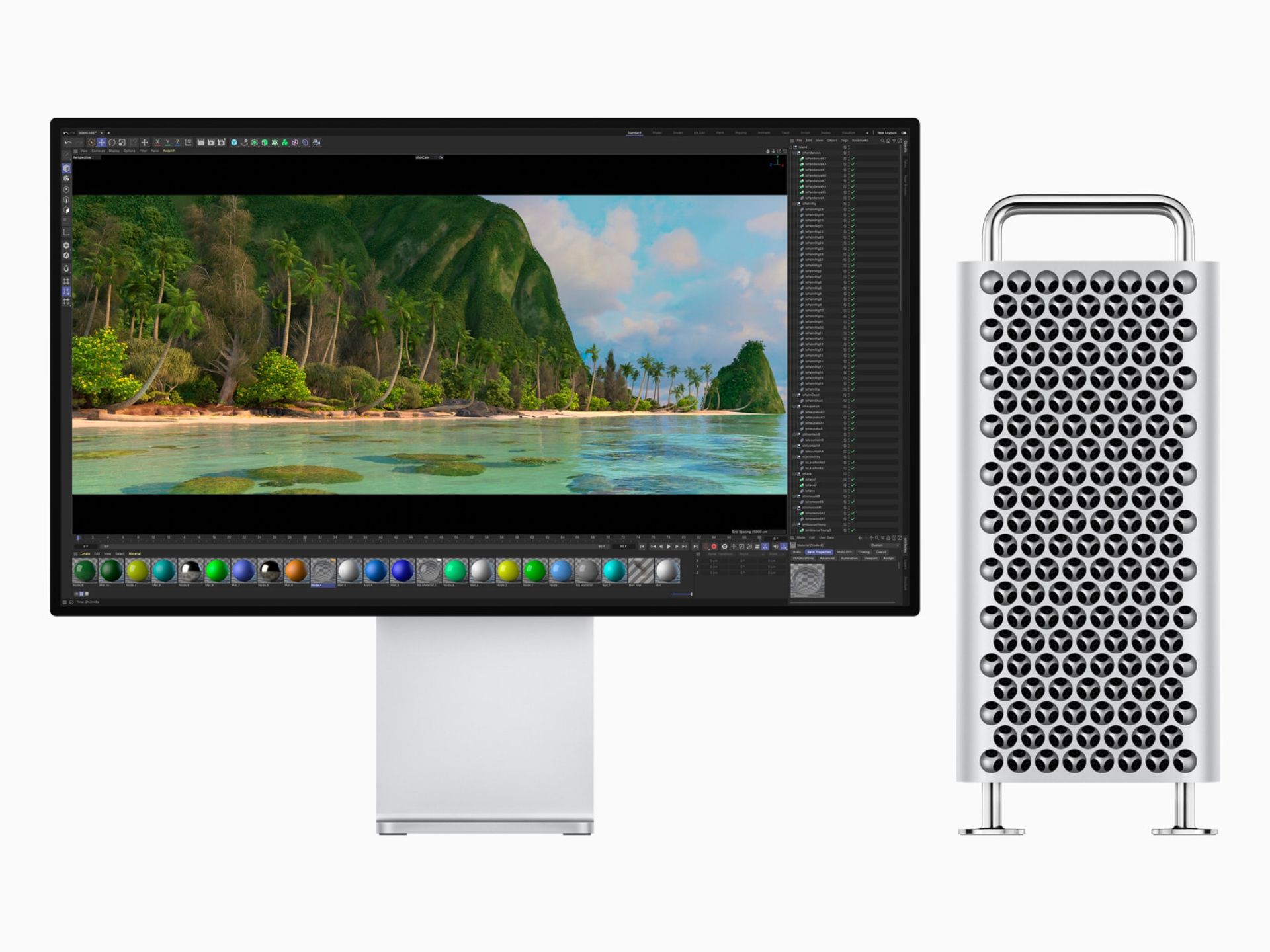 Apple Mac Pro with Monitor