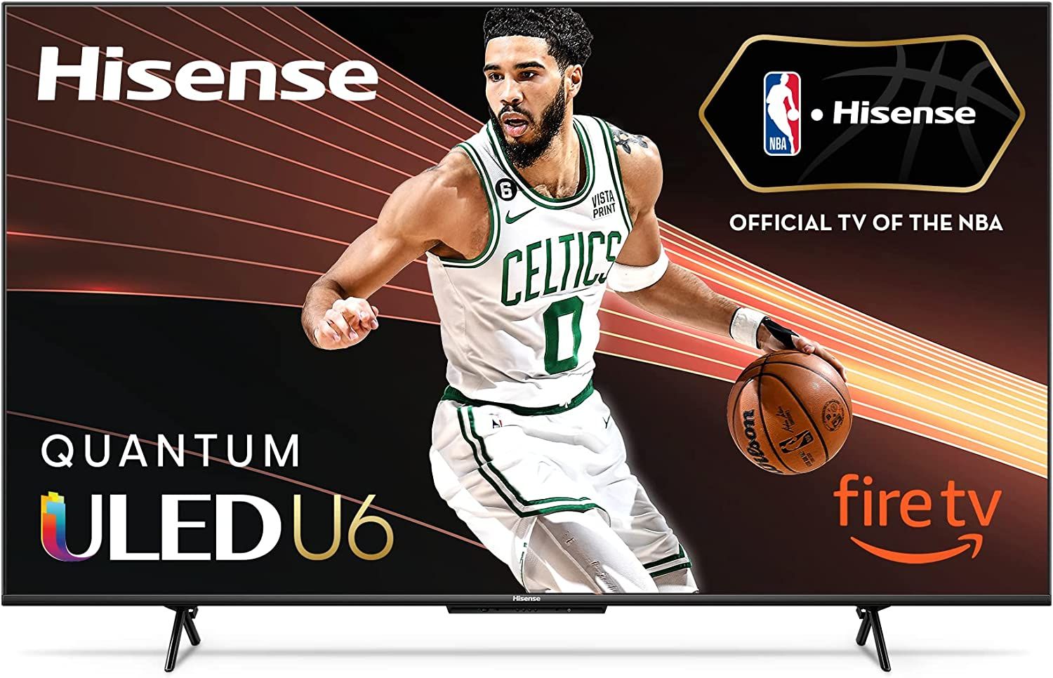 هایسنس سری ULED U6 Quantum Dot LED 4K UHD Smart Fire TV PBI