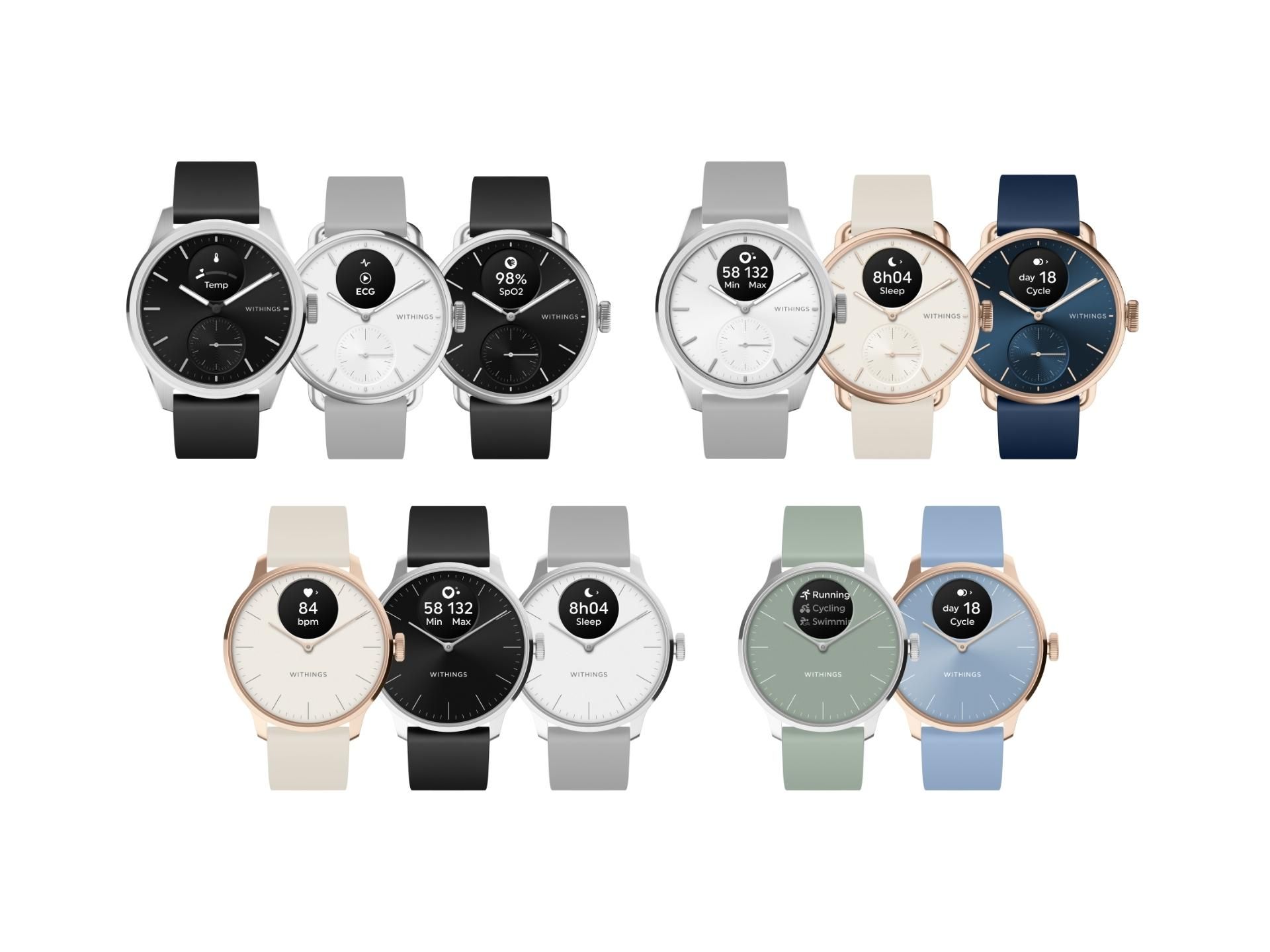 Withings ScanWatch 2's TempTech 24/7 module