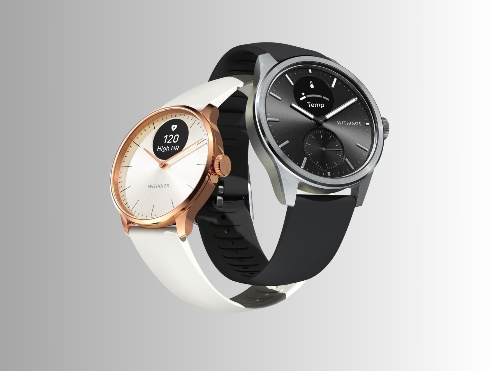 These new hybrid smartwatches from Withings bring 24 7 health tracking