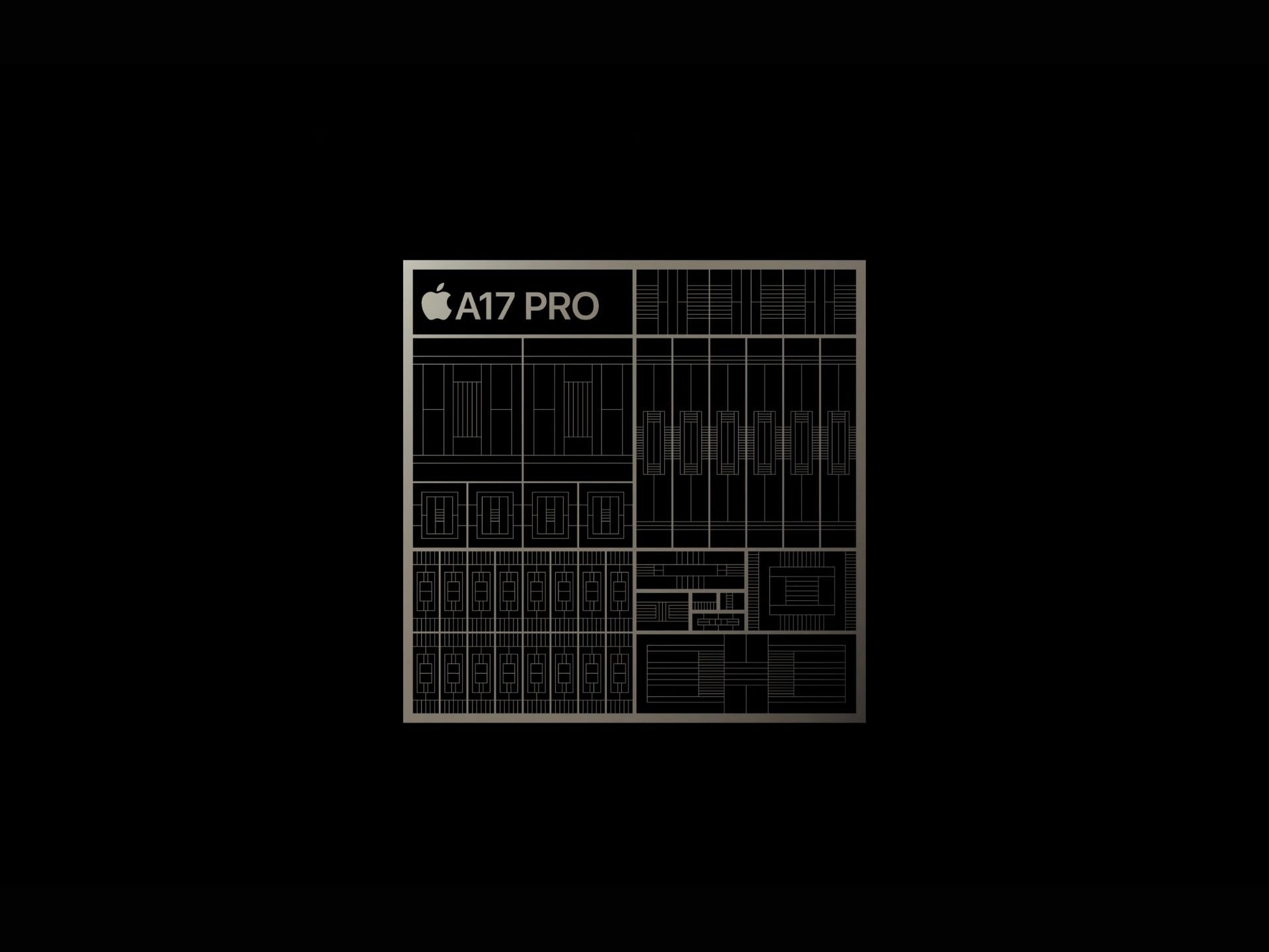 Gráficos del procesador A17 Pro