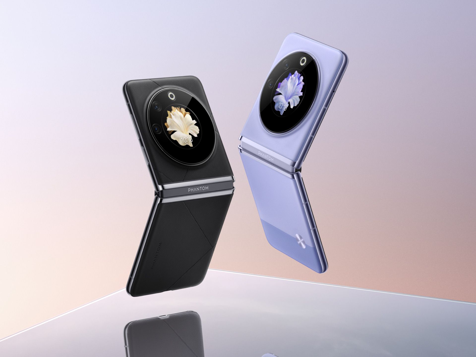 Tecno stellt den erschwinglichen, faltbaren Phantom V Flip mit kreisförmigem Schutzbildschirm vor