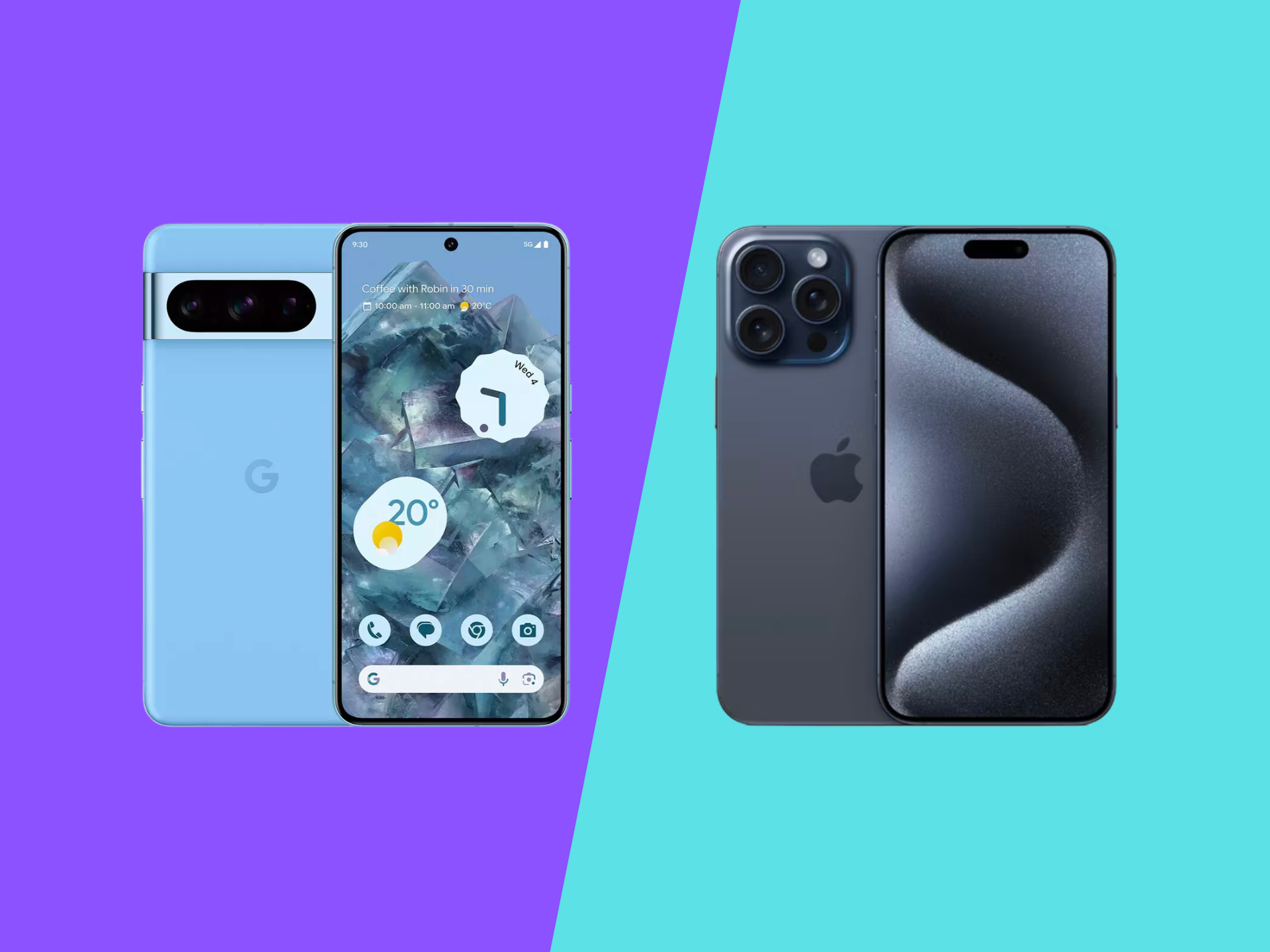 Google Pixel 8 Pro vs iPhone 15 Pro Max What are the differences?