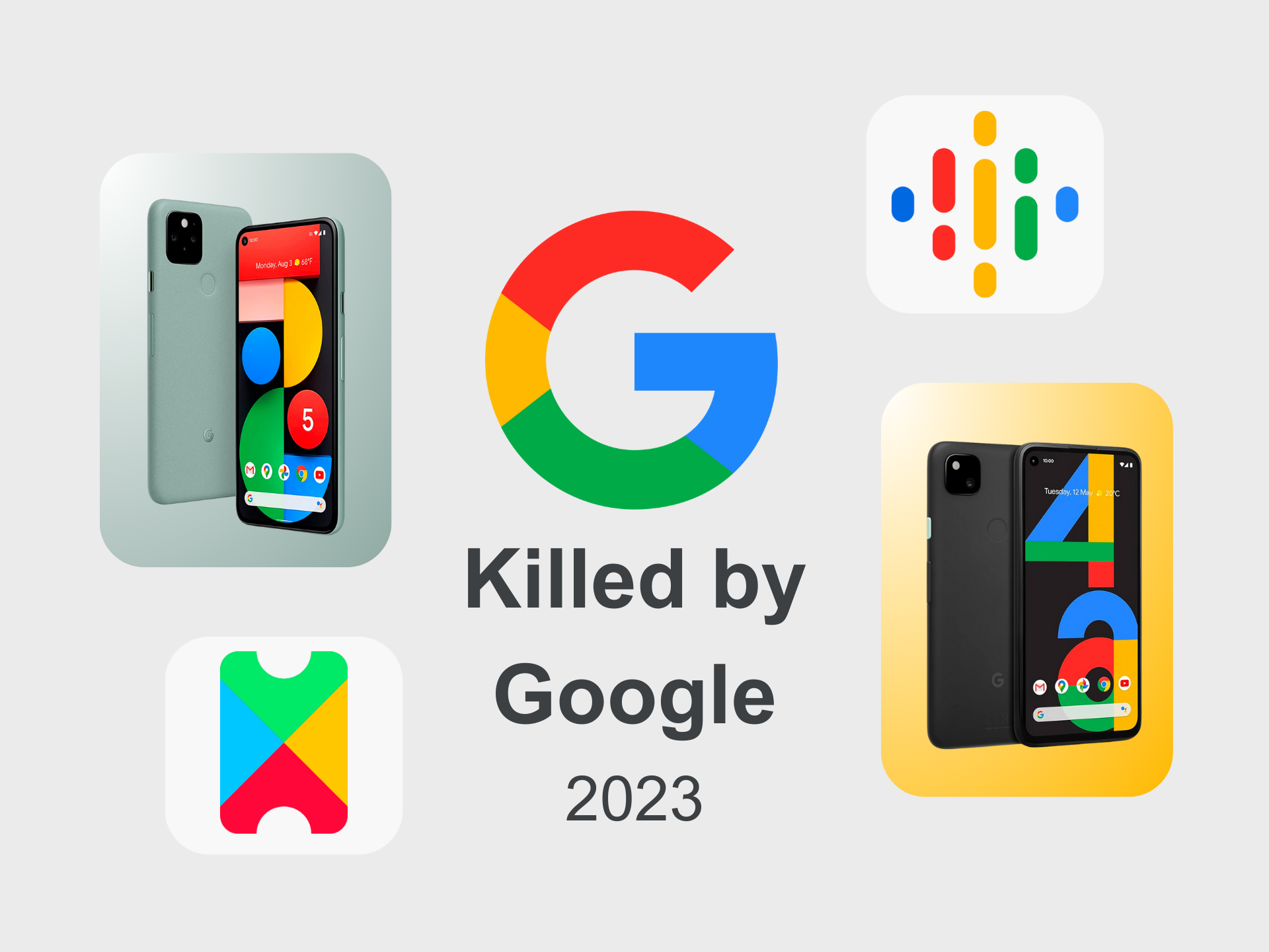 7 products and services that Google discontinued in 2023