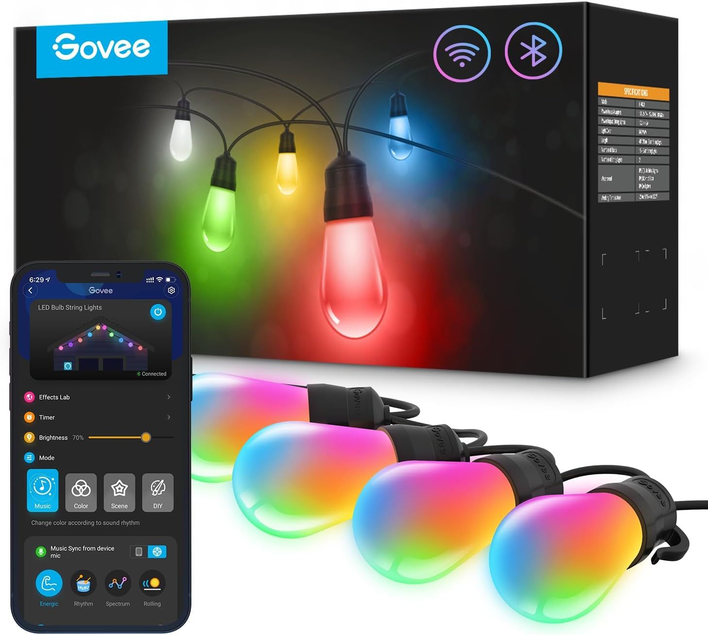 Govee Smart Outdoor String Lights