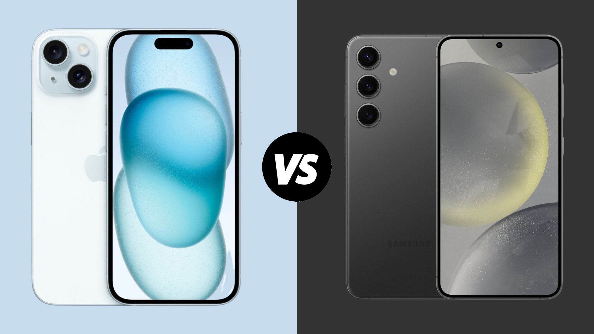 iPhone 15 vs Samsung S24