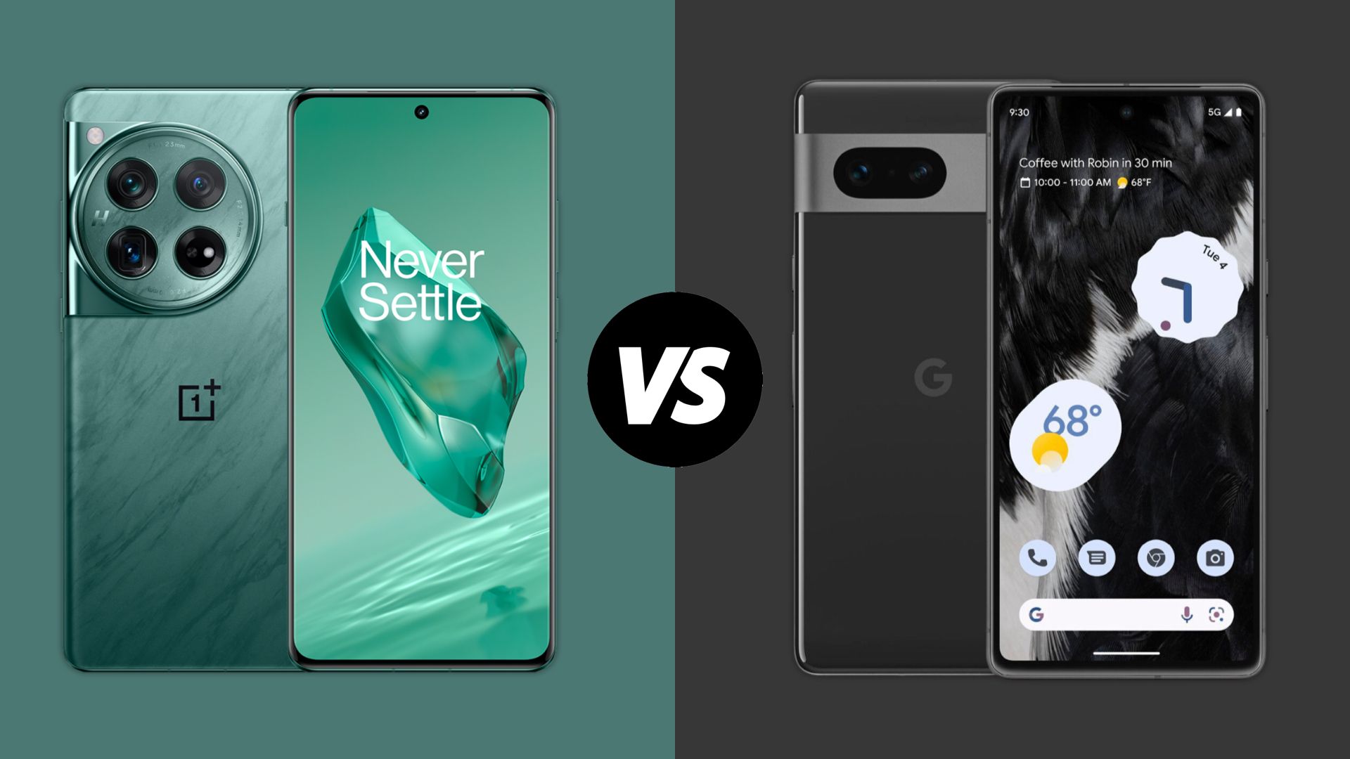 OnePlus 12 vs Pixel 8