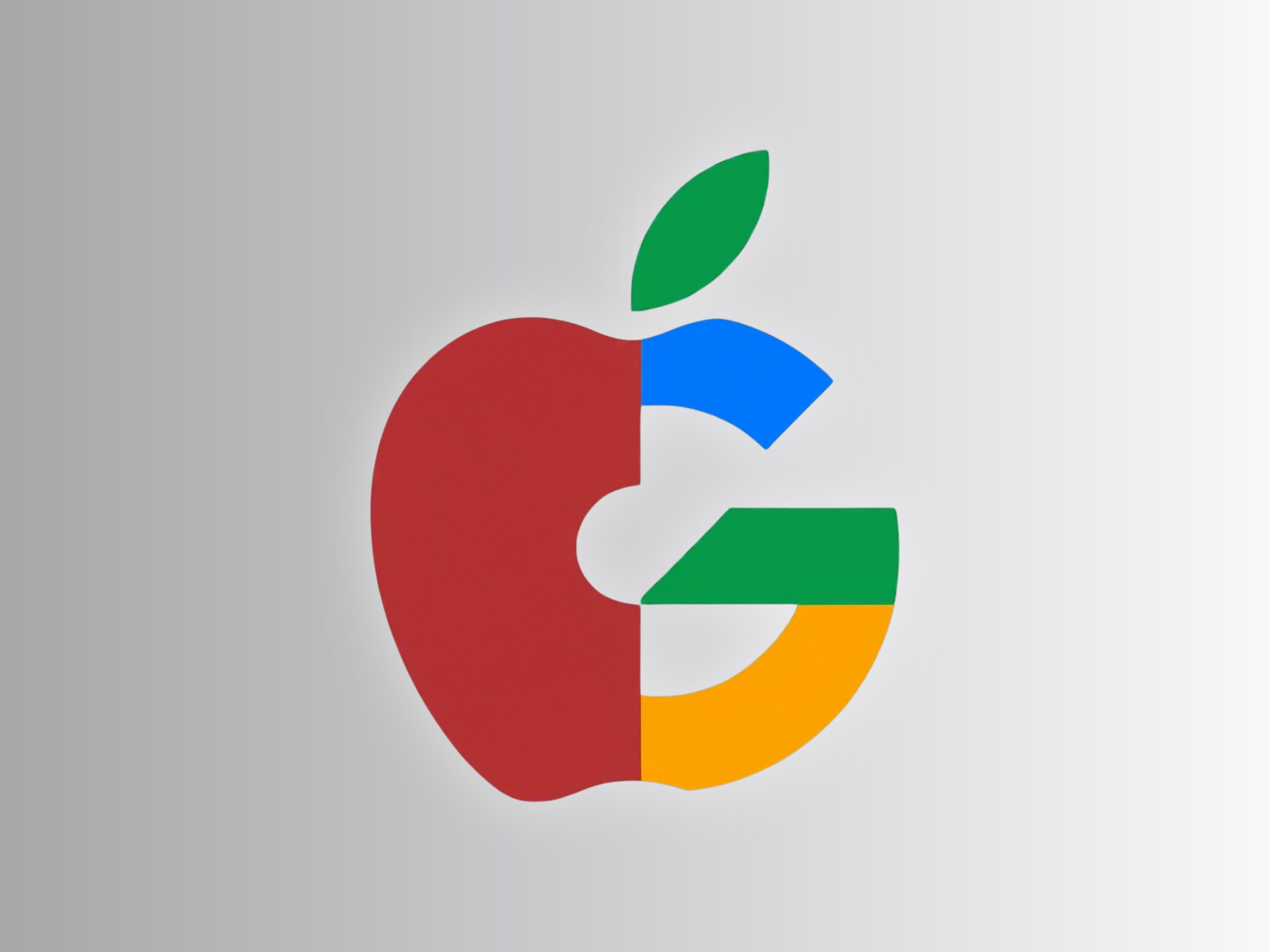 Combined apple google logo image