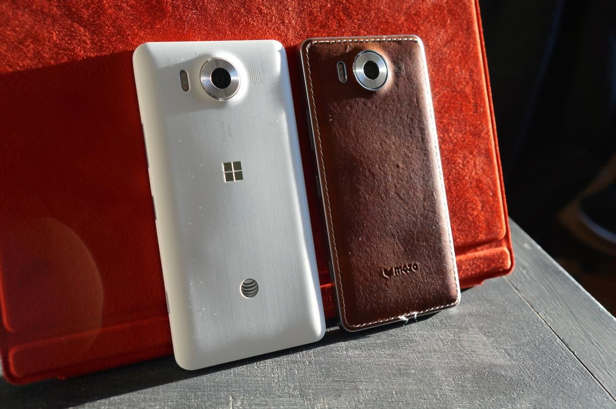 Mozo’s leather back makes the Lumia 950 into a whole new phone