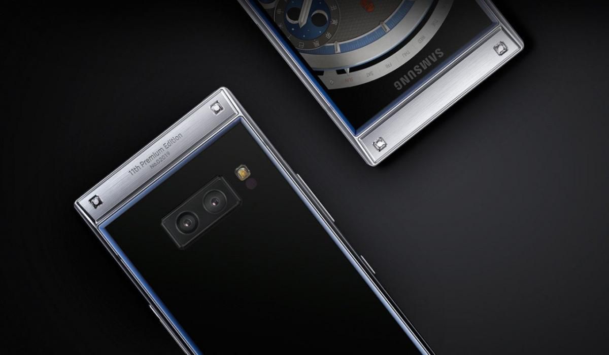 スマートフォン本体 SAMSUNG SM W2018 6/256GB Samsung W2018 2-SIM 12MP 6GB+64GB ROM GSM Unlocked LTE 4G