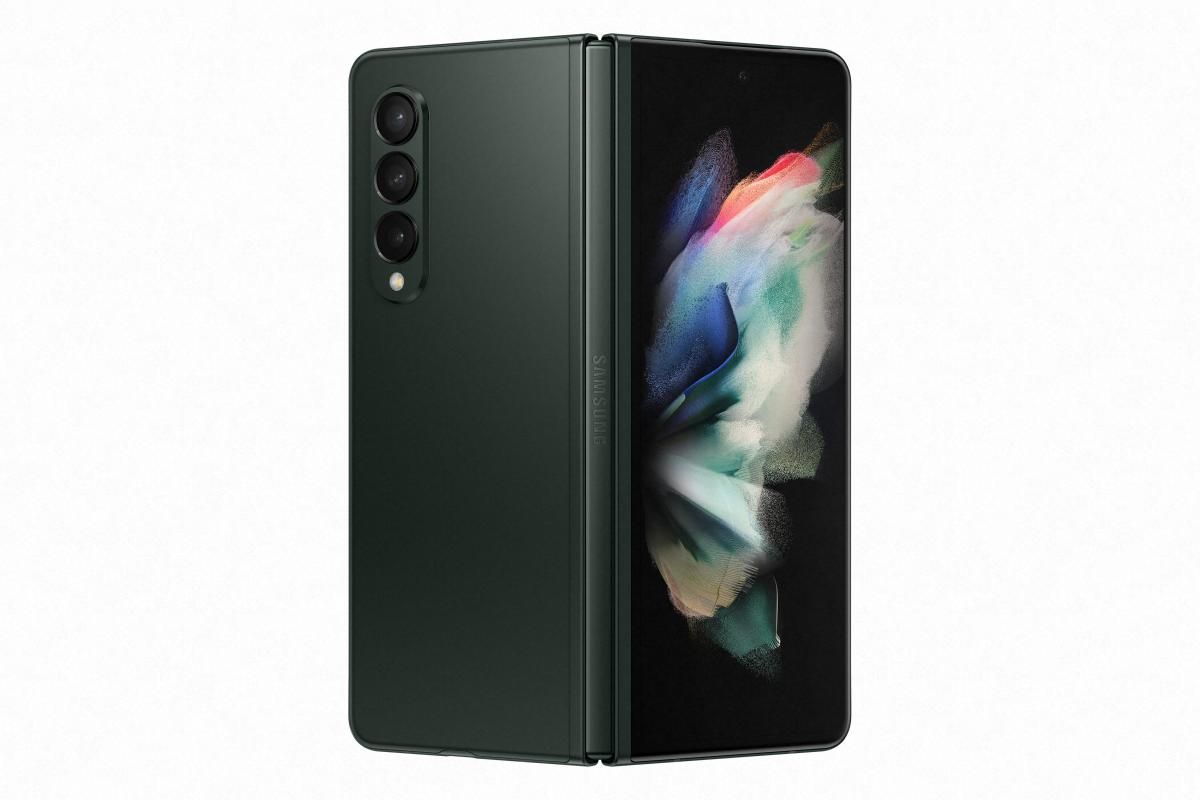 Samsung Galaxy Z Fold 3 Colors is headlined by a Phantom Green variant