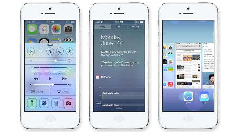 iOS 7 changes