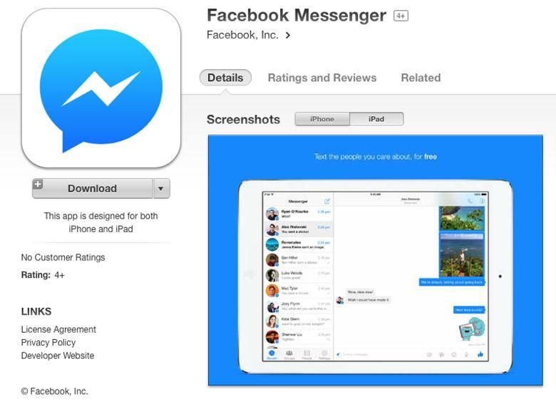 Facebook Messenger arrives on the iPad in its full glory