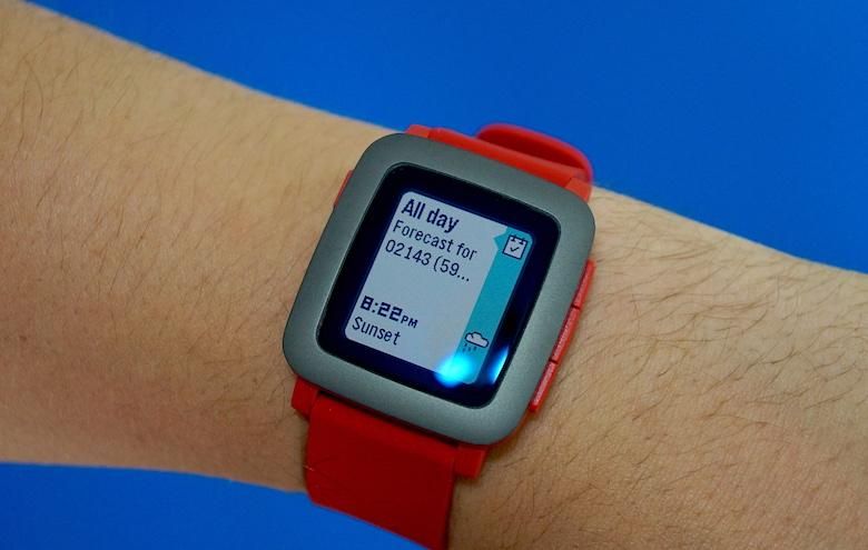 pebble time smartwatch