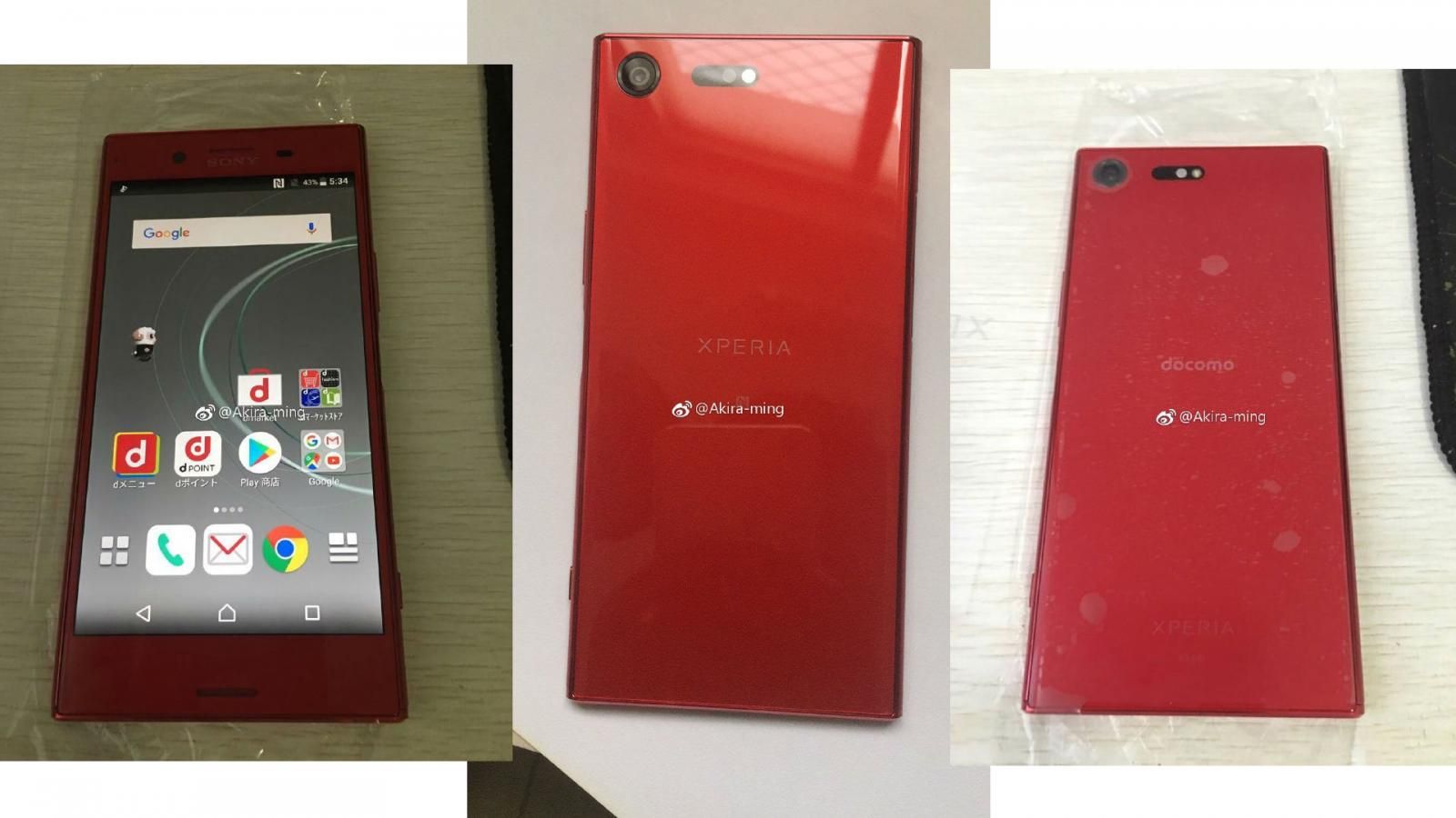 The only acceptable color is red: Sony Xperia XZ Premium has 